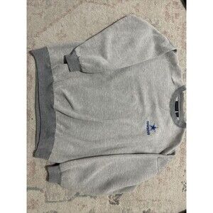 Men's Antigua Dallas Cowboys Pullover Sweatshirt Gray XL